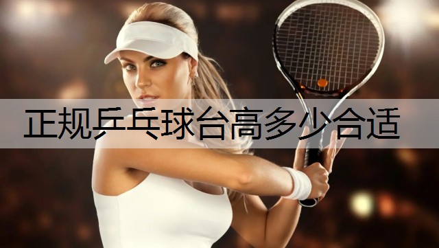 正规乒乓球台高多少合适