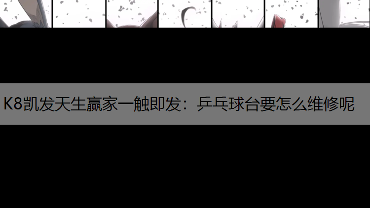 K8凯发天生赢家一触即发：乒乓球台要怎么维修呢