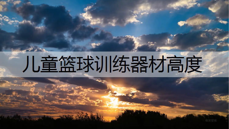 儿童篮球训练器材高度