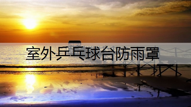 室外乒乓球台防雨罩